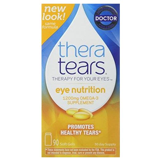 2 Pack Thera Tears Nutrition Omega-3 Supplement 90 Capsules | Thera Tears