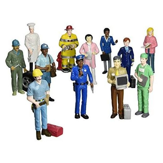 Marvel Education Company Pretend Professionals 12 Pretend Career Figures Creative Minds
