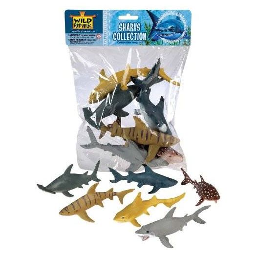 Wild Republic Polybag Sharks