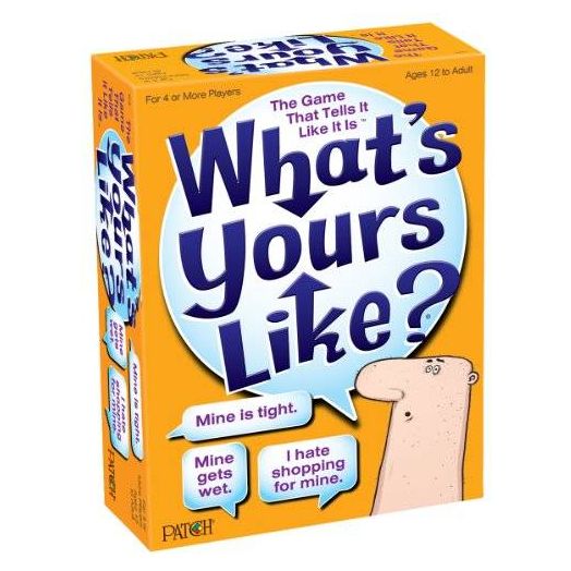 Patch Products Inc. What's Yours Like?, The Game That Tells it Like it Is