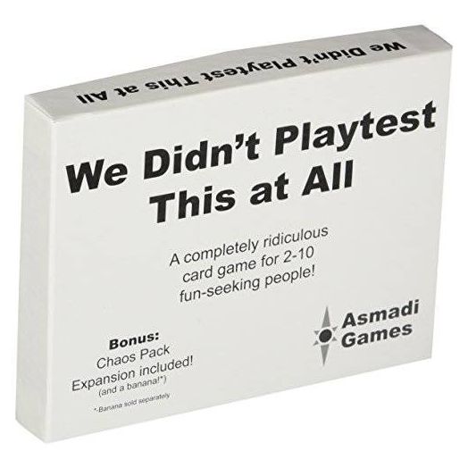 Asmadi Games We Didn't Playtest This at All, With Chaos Pack