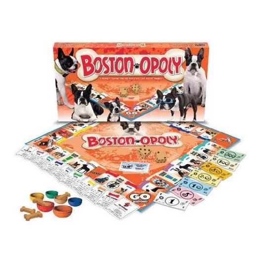 Late for the Sky Boston Terrier-opoly