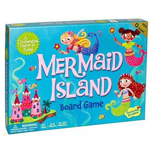Peaceable Kingdom / Mermaid Island Cooperative Game for Kids