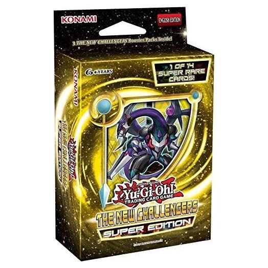 Yugioh New Challengers SE Special Super Edition TCG Cards Booster Mini-Box - 3 packs + 1 Super Rare Card