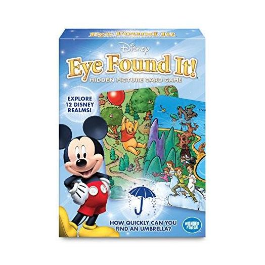 Wonder Forge World of Disney Eye Found It Card Game