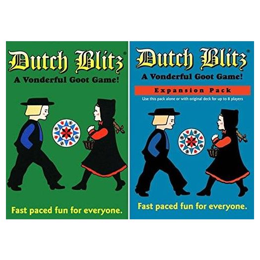 Dutch Blitz Original and Expansion Pack Set Card Game