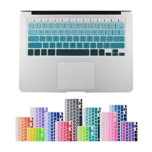 All-inside Green Ombre Color Keyboard Skin for MacBook Pro 13" 15" 17" (with or without Retina Display) / MacBoook Air 13"