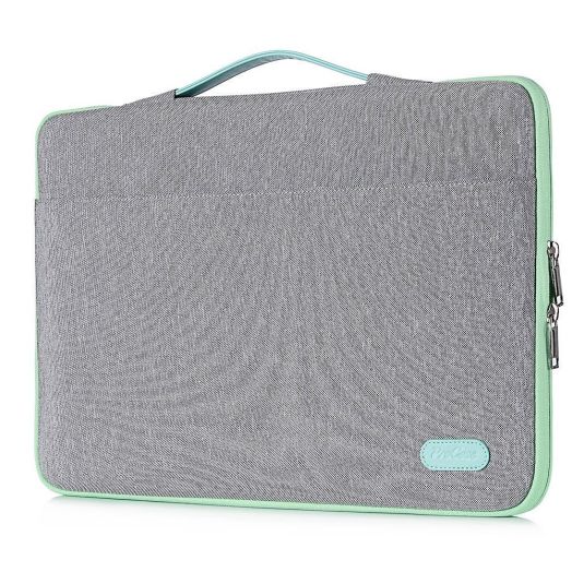 ProCase 12 - 12.9 Inch Sleeve Cover Bag for Surface Pro 4 3, Macbook iPad Pro Tablet Ultrabook Carrying Case Handbag for 11" 12" Lenovo Dell Toshiba HP ASUS Acer Chromebook Laptop Computer -Light Grey
