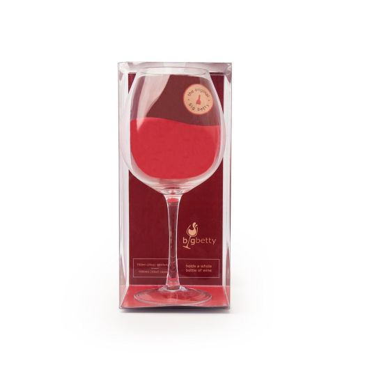The Original Big Betty XL Extra Large Premium Jumbo Wine Glass - Holds a Whole Bottle of Wine!