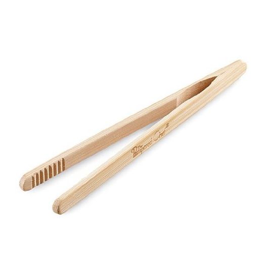 THE PAMPERED CHEF BAMBOO TOAST TONGS