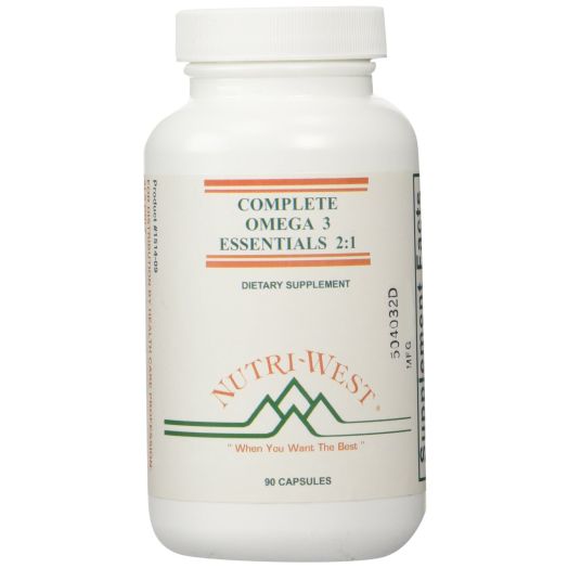 Nutri-West - COMPLETE OMEGA-3 ESSENTIALS 2:1 - 90 capsules