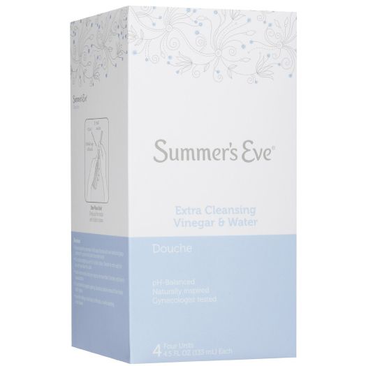 SUMMER'S EVE Extra Cleansing Douche 4 Pack-18 oz