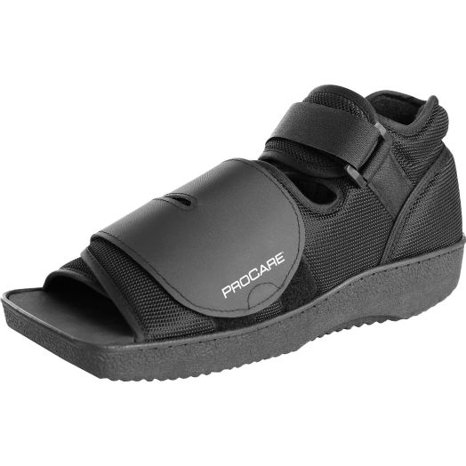 ProCare Squared Toe Post-Op Shoe, Small (Shoe Size: Men's 5.5 - 7 / Women's 6.5 - 8)