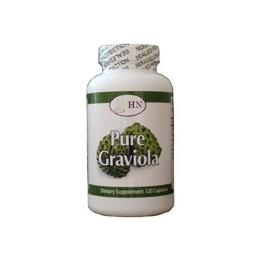 Fresh Health Nutritions Graviola 120 Capsules Bottle, 1300 mg, 4 Ounce