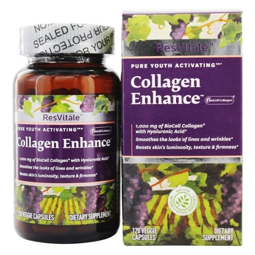 ResVitale Collagen Enhance 120 Veggie Capsules