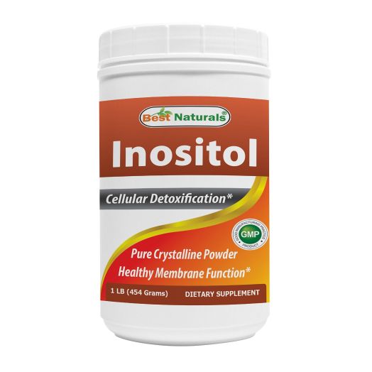 Inositol Powder 1 LB by Best Naturals - Pure Crystalline Powder