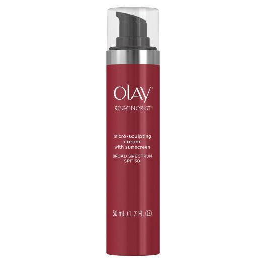 Olay Regenerist Micro-Sculpting Cream Moisturizer with SPF 30 Broad Spectrum, 1.7 Fluid Ounce