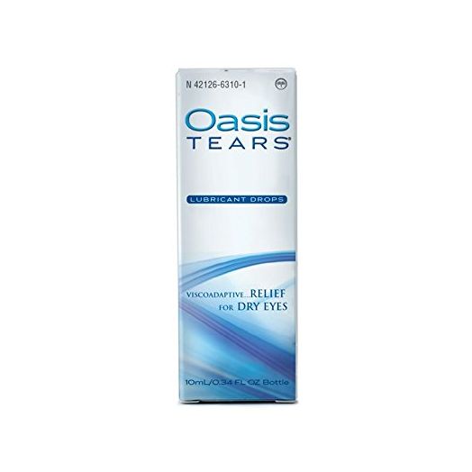Oasis TEARS Lubricant Eye Drops Bottle Relief For Dry Eyes, 0.34 Ounce