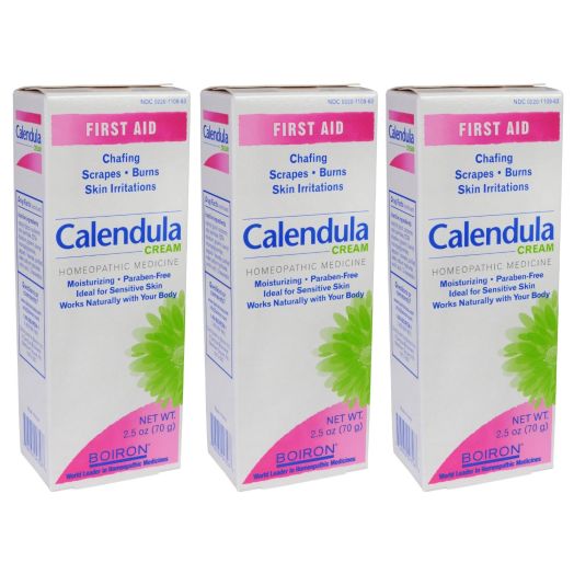 Boiron Calendula Cream, 2.5 oz, Pack of 3
