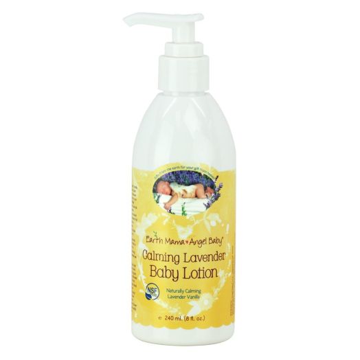 Earth Mama Angel Baby Calming Lavender Lotion, 8 Fluid Ounce