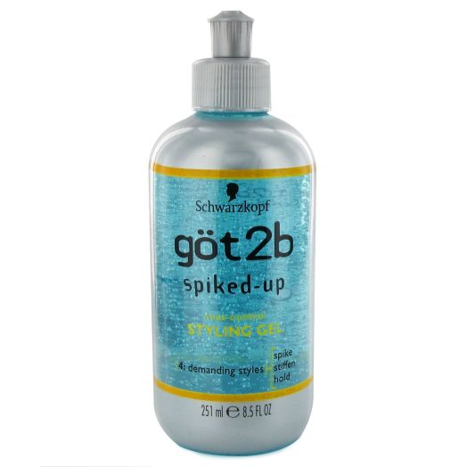 Got2b U-HC-2038 Spiked-Up Max-Control Styling Gel - 8.5 oz - Gel