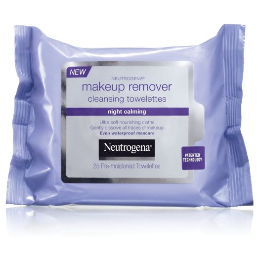 Neutrogena Makeup Remover Cleasing Towelettes, Night Calming, 25 Count (Pack of 2)