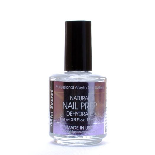 Mia Secret Professional Natural Nail Prep Dehydrate 0.5 Fl Oz. 15 Mle.