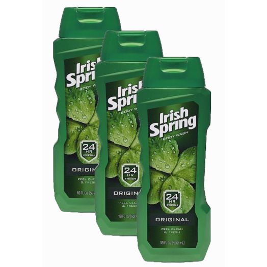 Irish Spring Original Body Wash, 18 Ounces (Pack of 3)