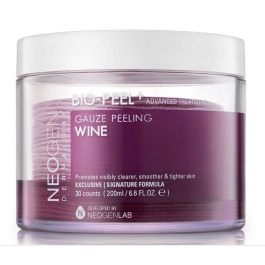 NEOGEN DERMALOGY BIO - Peel Gauze Peeling Wine 30 Count, 200ml
