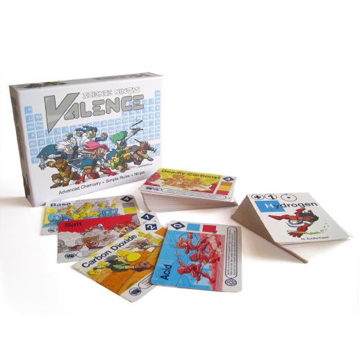 Science Ninjas: Valence Card Game- Advanced Chemistry