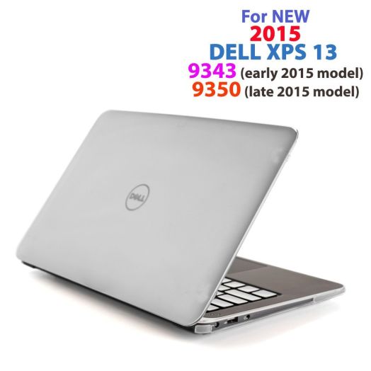 mCover CLEAR iPearl mCover Hard Shell Case for 13.3" Dell XPS 13 9343 / 9350 model(released after Jan. 2