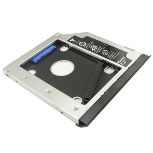 Nimitz 2nd HDD SSD Hard Drive Caddy Adapter for Dell E6430 E6530 E6420 E6520 E6320 E6330 Modular Bay with Ejector