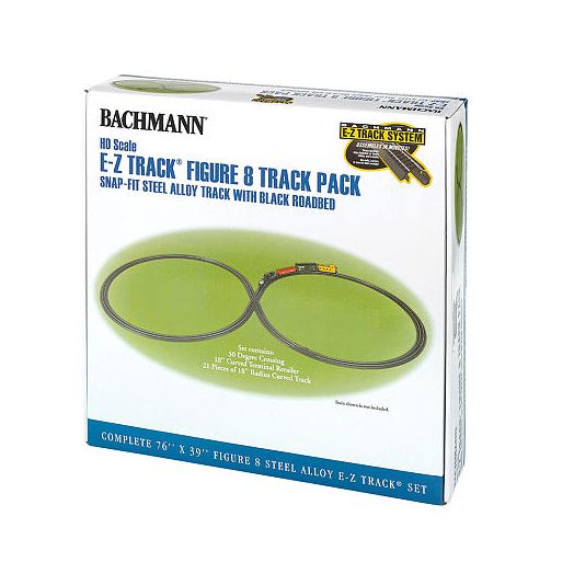 Bachmann Trains E-Z Track Figure 8 Track Pack HO Scale