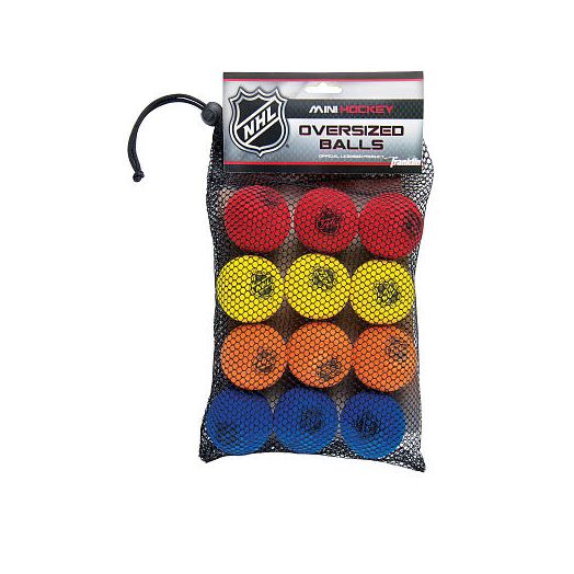 Franklin Sports NHL Foam Mini Hockey Balls (12 Pack)