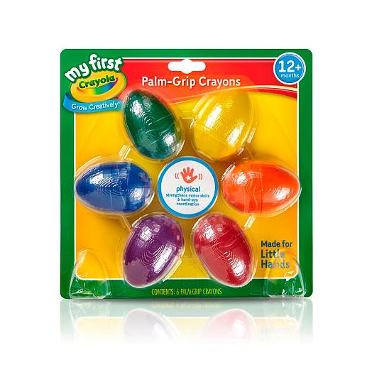 My First Crayola Palm-Grip Crayons