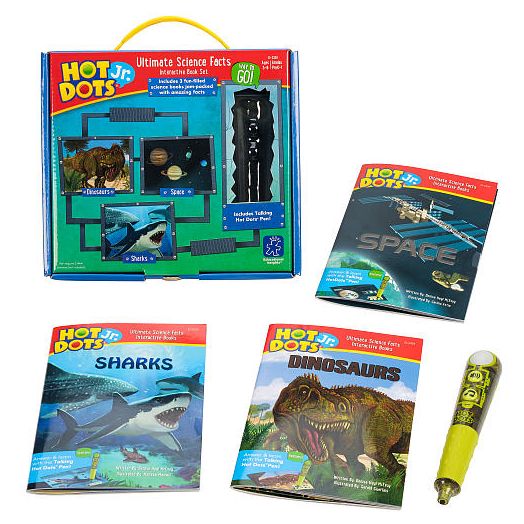 Educational Insights Hot Dots Junior Ultimate Science Facts Interactive Books with Pen