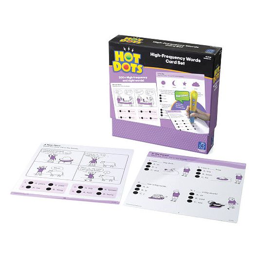 Educational Insights Hot Dots High Frequency Words Card Set