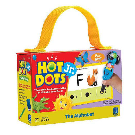 Educational Insights Hot Dots Jr. Cards - The Alphabet