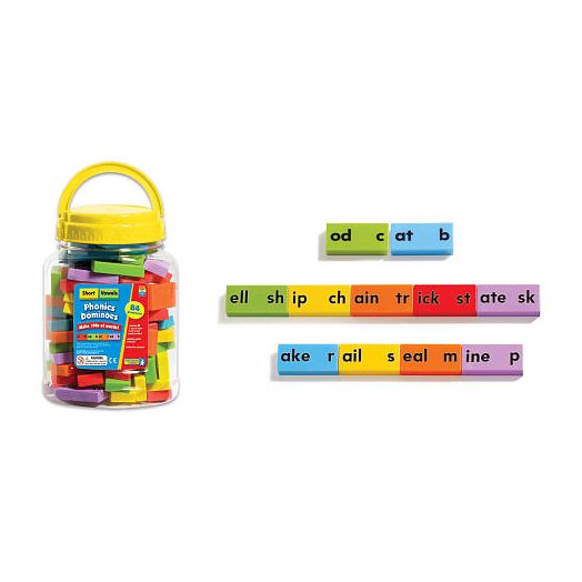 Educational Insights Phonics Dominoes Short Vowel