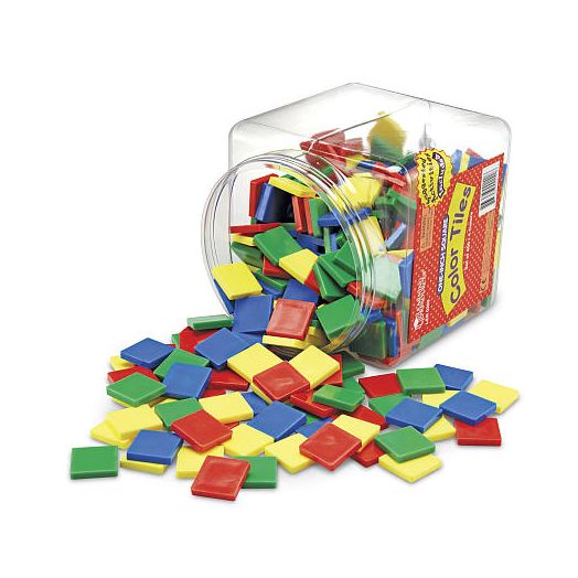 Learning Resources Square Color Tiles