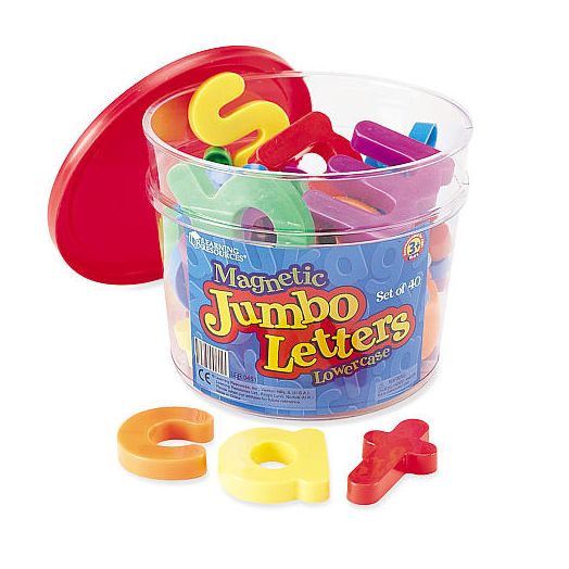 Learning Resources Jumbo Magnetic Letters