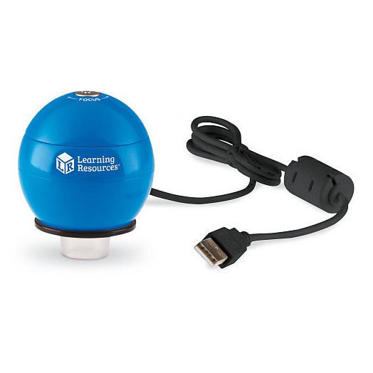 Learning Resources Zoomy 2.0 Handheld Digital Microscope - Blue