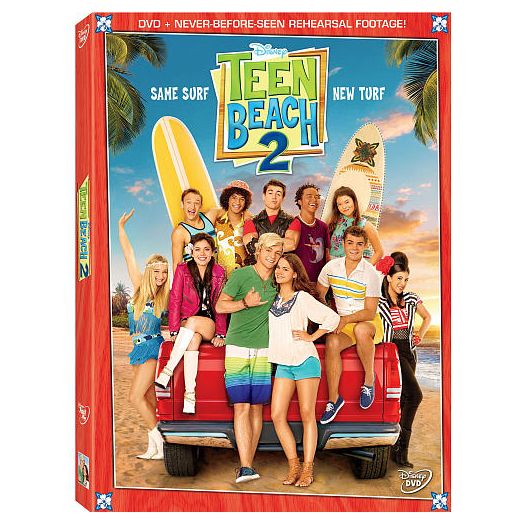 Teen Beach Movie 2 DVD (DVD + Never Before Seen Rehearsal Footage)