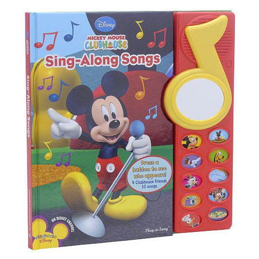 Mickey Mouse Clubhouse Sing-Along Songs Book