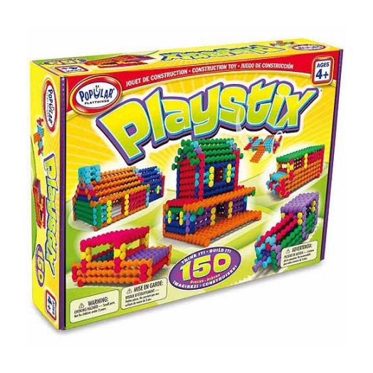 Popular Playthings Playstix 150 Piece Set