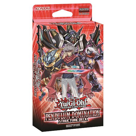 Konami Yu-Gi-Oh! Pendulum Domination Structure Deck Trading Card Game