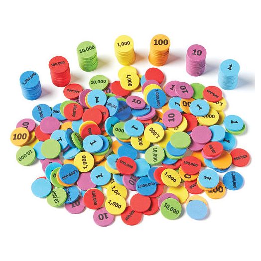 Learning Resources Place Value Disks