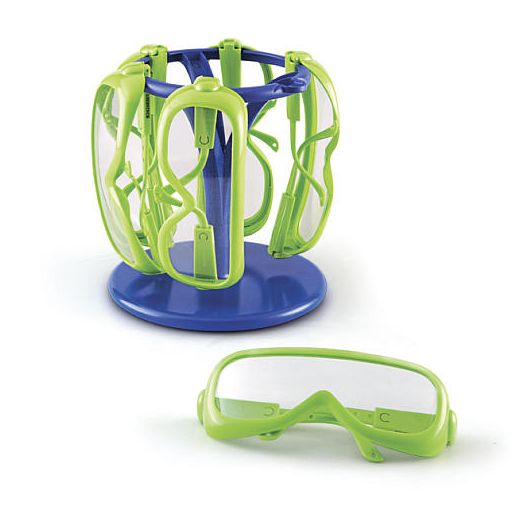 Learning Resources Primary Science Safety Glasses with Stand