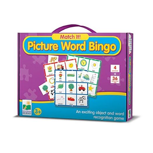 The Learning Journey Match It! Bingo, Picture Word