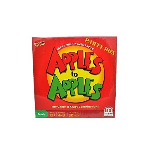 Mattel Apples to Apples Party Box, The Game of Crazy Combinations (Family Edition) (Discontinued by manufacturer)